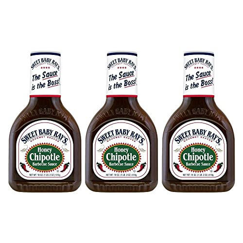 Sweet Baby Ray's Honey Chipotle BBQ Sauce lot de 3 pour vos soirées barbecue en famille