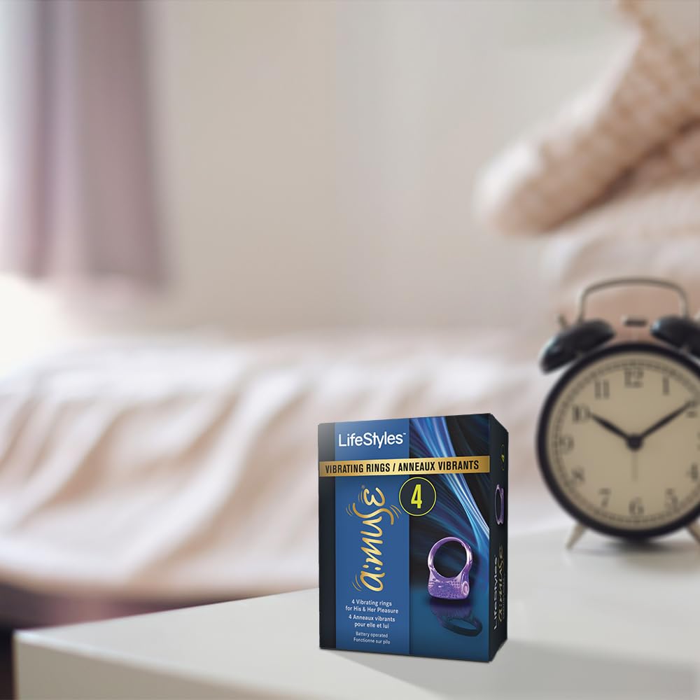 Lifestyles Amuse Vibrating Rings, 4 Count : Amazon.com.au: Health,  Household & Personal Care