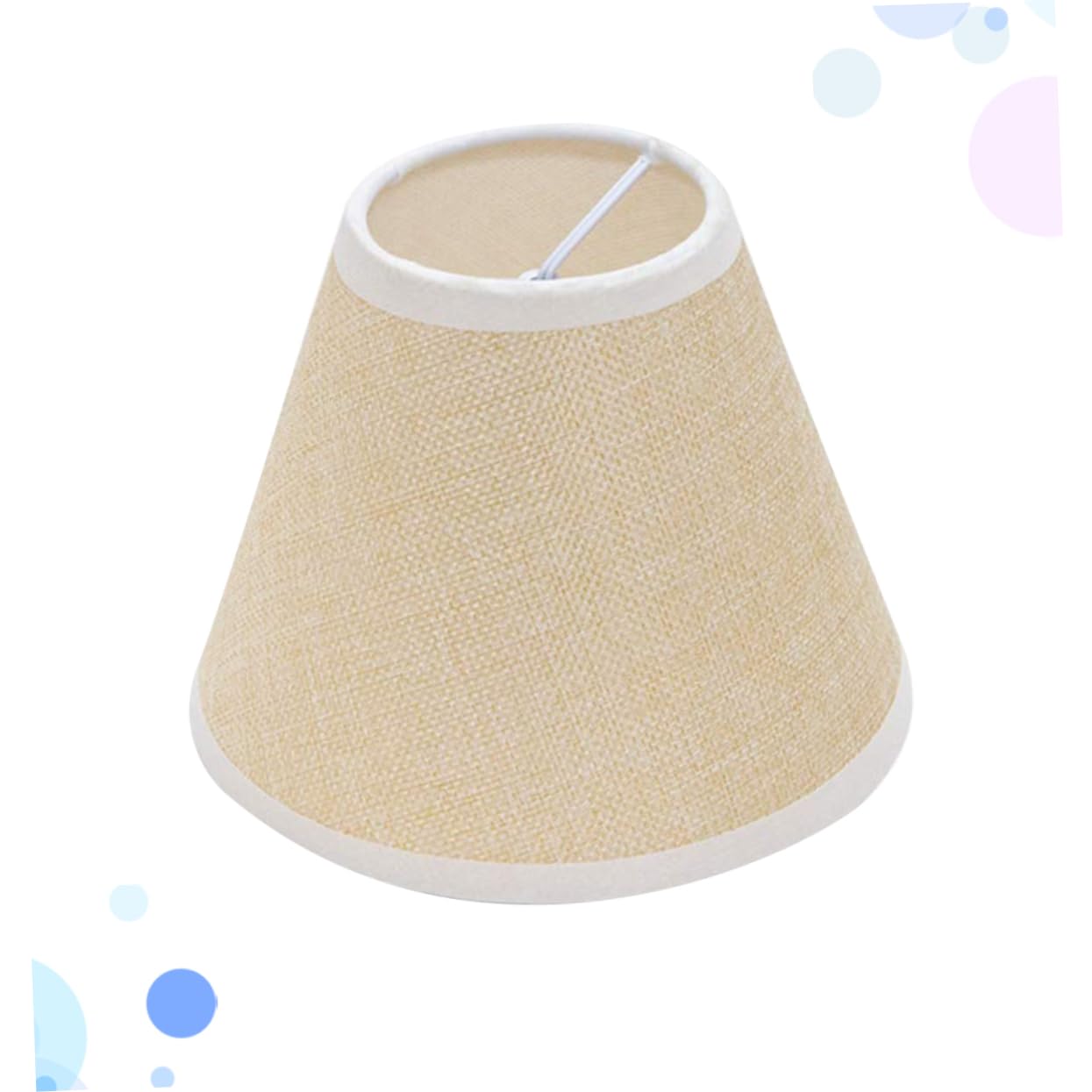 DOITOOL 2 Eleganti Paralumi A Bolle in Tessuto Per Plafoniera Copri Lampada Da Soffitto Per Camera Da Letto E Soggiorno