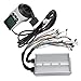 Eulbevoli Misuratore LCD della Scatola del Controller del Motore brushless, frenata sensibile e costante 1500W 124DX Controller Elettrico brushless con Display LCD per Scooter Elettrico