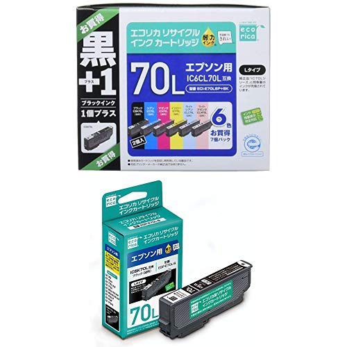 Amazon.co.jp: エコリカ エプソン(Epson)対応 リサイクル インク