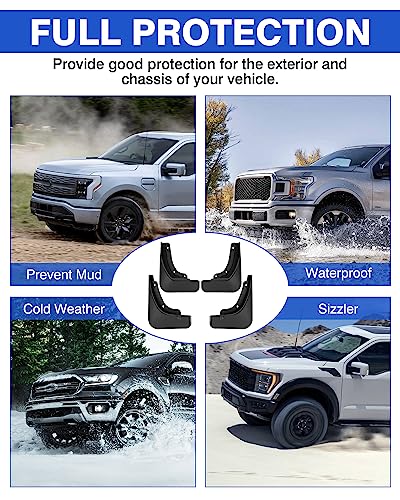 Image of Autorder Mud Flaps Splash Guards for Kia Sportage 2023-2026 Accessories Mudflap Fender Flares Front and Rear Mud Guard Set 4Pcs