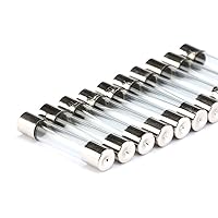 Vista 7 de VEGET - Juego surtido de 100 fusibles de vidrio de soplado rápido, 10 valores de amplificador de 0.197 x 0.787 in, 250 V, 0.2, 0.5, 1, 2, 3, 5, 8