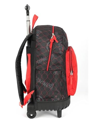 Mochila Carrinho Luxcel Enaldinho Vermelho Mc47512up