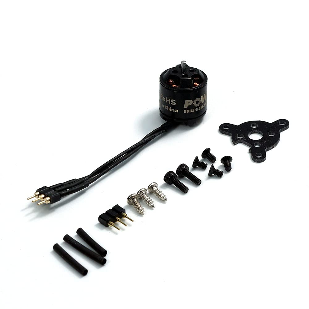 2S 7.4V Micro Brushless Motor MC1106-3800KV Used for Fixed Wing Micro Indoor Airplane F3P Model Power Supply (C1106-P8144)