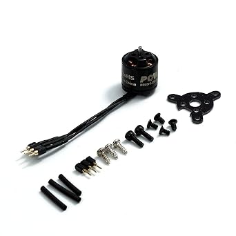 2PCS 1S 3.7V Micro Brushless Motor MC1106-3800KV with ESC Power Combo Used for Fixed Wing Micro Indoor Airplane F3P Model Airplane C1106-P1