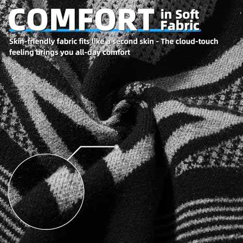 Image of Winter Neck Gaiter Warmer Scarf Cold Weather Windproof Face Mask for Man & Women - Ski Mask for Outdoor Sports
