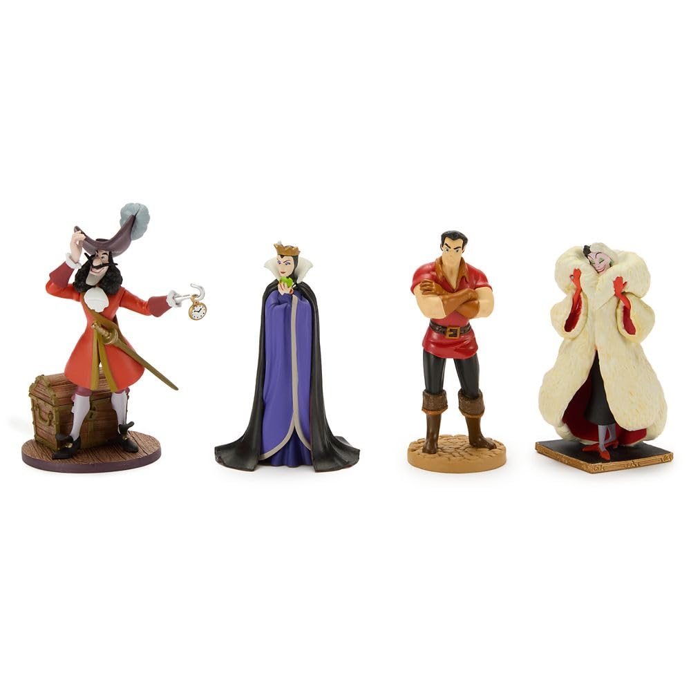 Amazon.com: Disney Store Official Villains Figure Set – 8 Fully