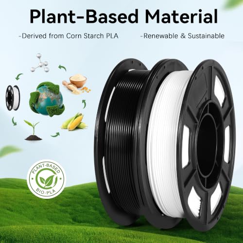 Image of Dynta PLA 3D Printer Filament Bundle 250g, 1.75mm /±0.02mm 6 Colors 1.5KG