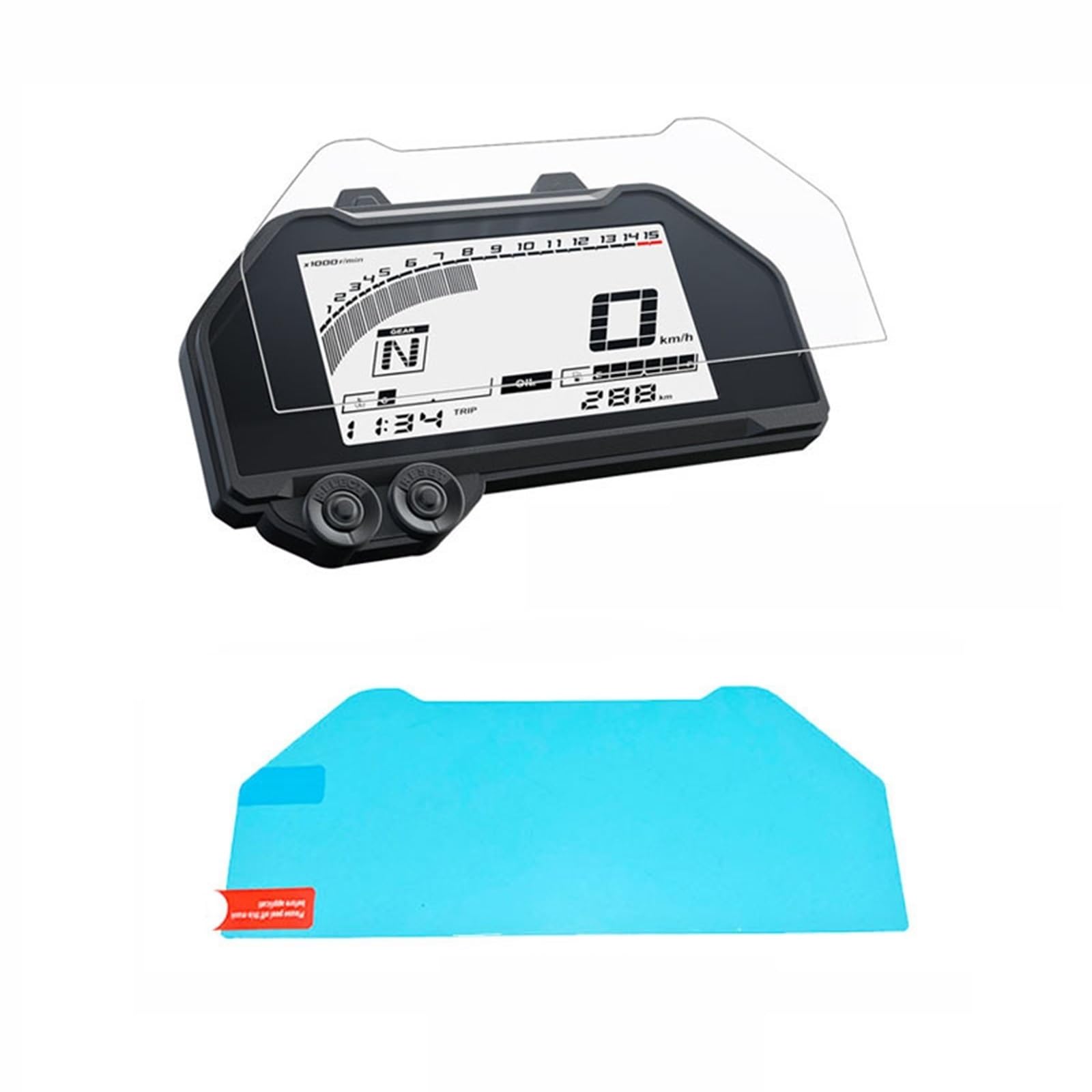 Film de protection écran moto pour Yamaha MT-03 et R3 idéal pour sorties routières