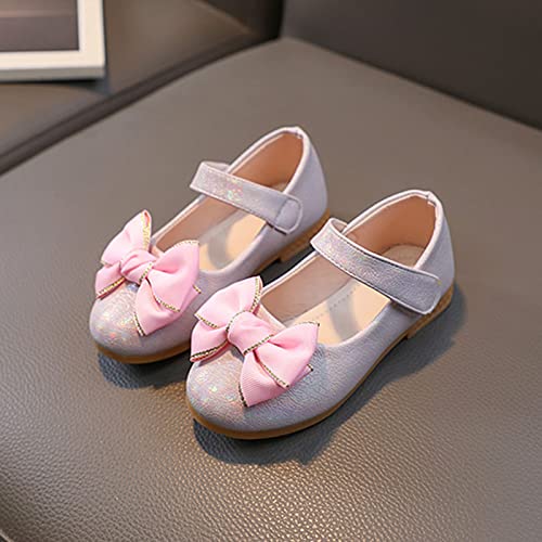 sfdgfhyf Little Kid Nonslip Sneakers Fashion Children Sandals Girl Casual Shoes Flat Bottom Lightweight Solid Color Bow3