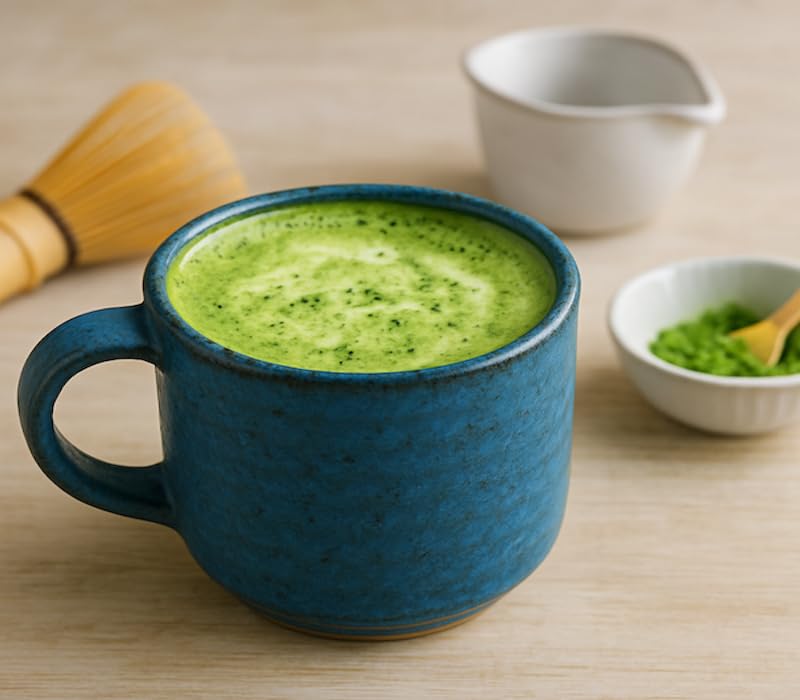 Aoarashi Matcha Culinary Grade Japanese Green Tea Powder 100g Bag Stone-Ground in Uji Kyoto for Lattes Smoothies Baking — view 2