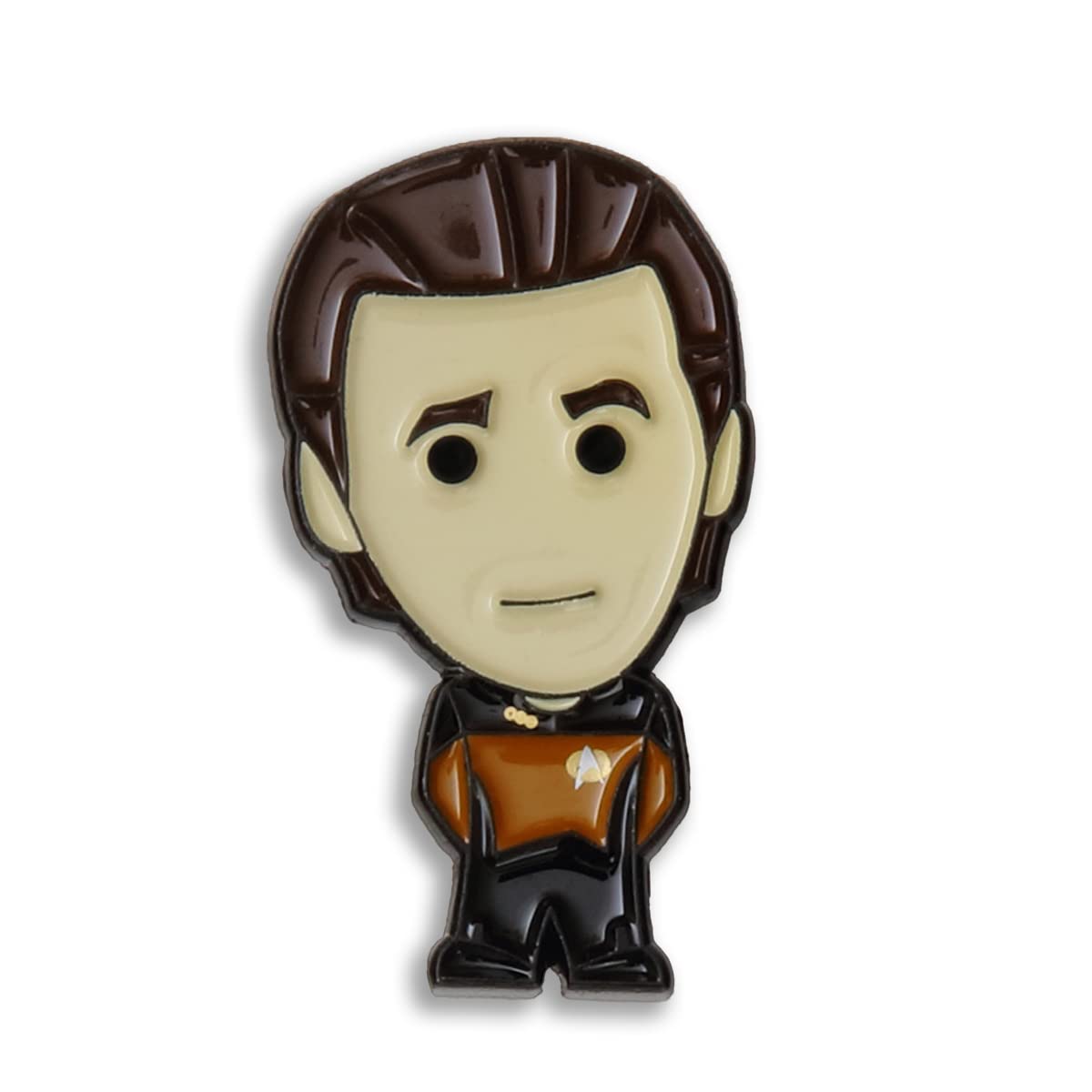 Star Trek - Star Trek TNG: Chibi Pin Badge Box Set - Star Trek Pin Badges Collection by Eaglemoss Collections