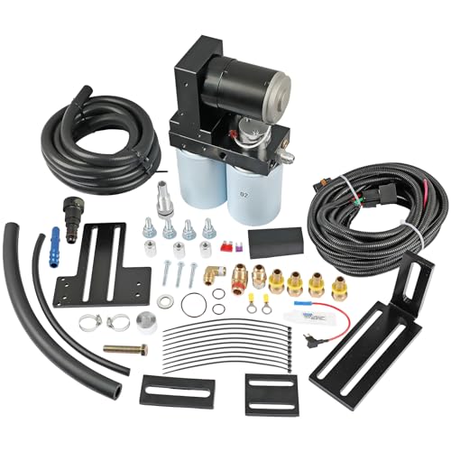 100GPH Diesel Fuel Lift Pump System Compatible with 2015 2016 GMC Chevy Duramax 6.6L Replaces OE Number Ts C12 100G TSC12100G