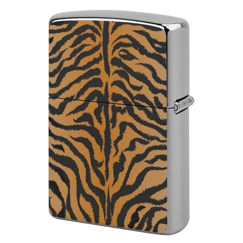 ライターケース ZIPPO/ジッポー兼用ケース ゼブラ柄 ジッポライターカバー 互換性のある 軽量 おしゃれ 両面プリント メンズ レディース 贈り物