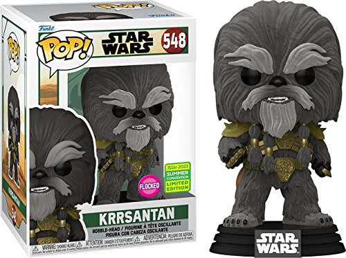 Funko Pop! Star Wars Krrsantan Flocked Summer Shared Convention Exclusive Vinyl Figure Fun65256