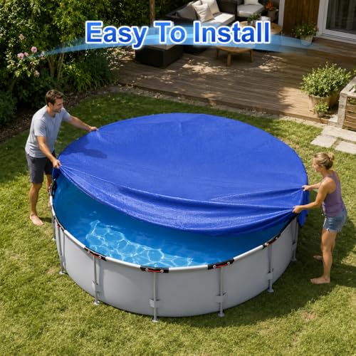 Cobertor Redondo para Piscina 15ft Resistente y Térmico miniatura 6