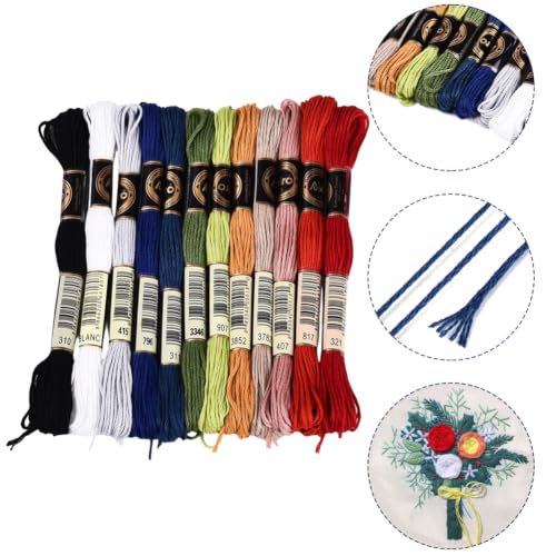 Image of 105 Yards Variegated Embroidery Floss for Hand Sewing Making