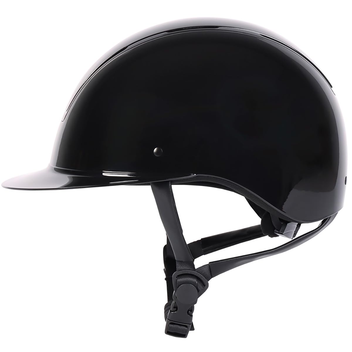 Harry's Horse Casque d'équitation Royal Glossy noir 55-57 cm