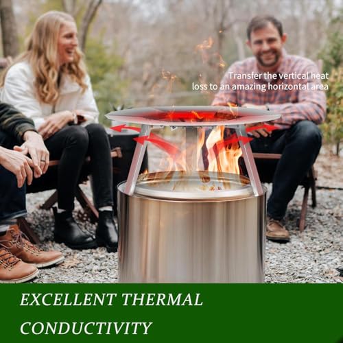 Heat Deflector for Solo Stove Bonfire 19.5