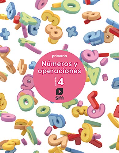 Portada de Números y Operaciones 2º Educacion Primaria Cuaderno 4 Ed 2017 Castell