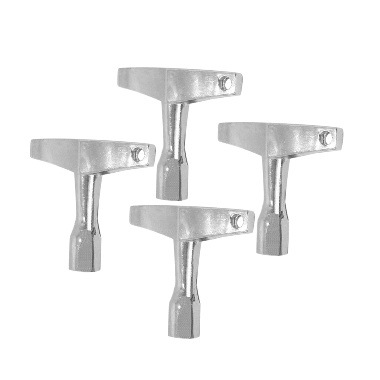SHOWERORO Drum Tuner Key Tool 4-in-1 Drum Key Pack for Acoustic Drum Maintenance