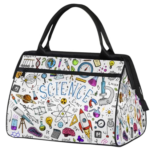 Borsone da viaggio per donne e uomini 24 l formule scientifiche borsa per il fine settimana sportiva per palestra viaggi weekend da Colore 24L UK Organizer per borse