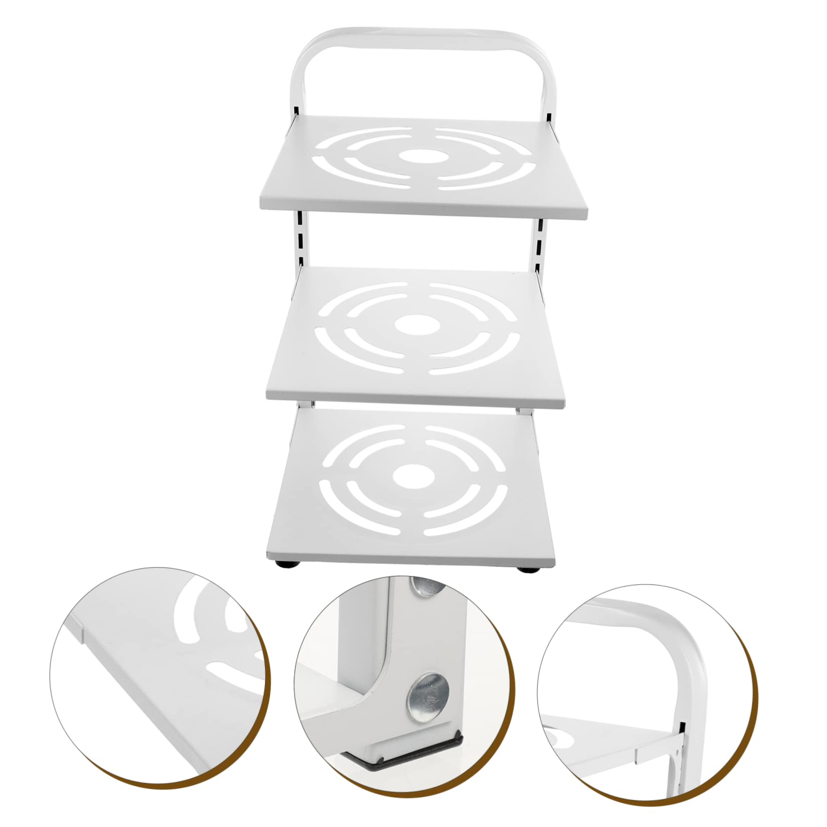Griglia Per Padelle A 3 Livelli Per Impieghi Gravosi Contenitori Cucina Organizer Multistrato Regolabile Organizzatore Per Utensili Da Cucina