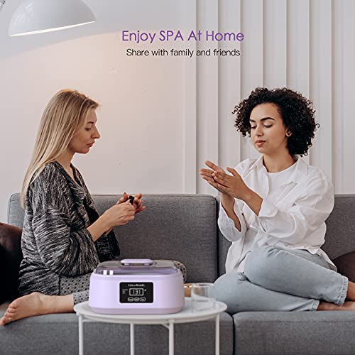 EasyinBeauty-Paraffin-Wax-Machine-for-Hand-and-Feet-Waxing-Kit-Paraffin-Bath-for-Dry-Rough-Skin-with-Lavender-and-Rose-Wax-Hot-Wax-Therapy-Spa-3000ml-Large-Wax-Pot-Capacity-Great-Spa-Gift