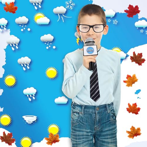 Disfraz completo meteorólogo para niños con accesorios miniatura 5