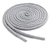 OrthoStep Round Athletic Gray 45 inch Shoelaces 2 Pair Pack