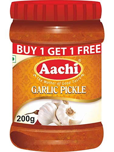 MR & SONS Aachi Garlic Pickle - 200g (Buy 1 Get 1 Free) & MJR Special Fryums /Papad-200g (B08NZC5TZW) Amazon Price History, Amazon Price Tracker