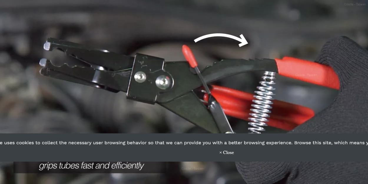 HT-HRP-5585A - Hose Removal Pliers (Lever Type)