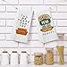 Homythe Friends Kitchen Towels, Friends Merchandise Gifts Kitchen Bathroom Decorations, 2 Pack Cute Friends TV Show Dish Towels, Birthday Housewarming Gifts for Women Men