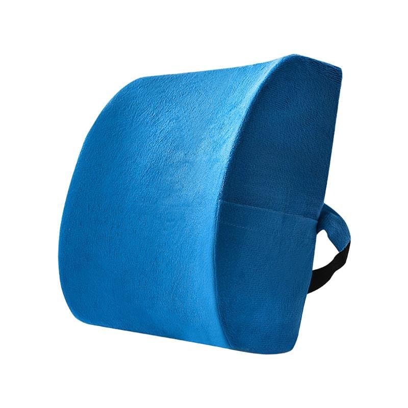 Coussin de soutien dos ergonomique mémoire de forme contre le mal de dos sur canapé