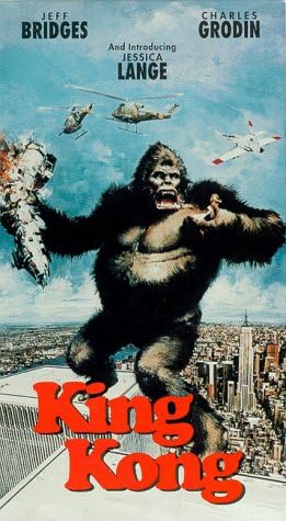 Amazon Com King Kong Vhs Jeff Bridges Charles Grodin Jessica Lange John Randolph Rene Auberjonois Julius Harris Jack O Halloran Dennis Fimple Ed Lauter Jorge Moreno Mario Gallo John Lone Garry Walberg John