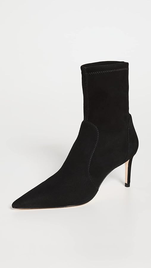 ショートブーツ・ブーティ Stuart Weitzman FW23 STUART MAVERICK 75 BOOTIE (SF005BLK) Stuart Maverick 75 Bootie by Stuart Weitzman Outlet at THE MILE
