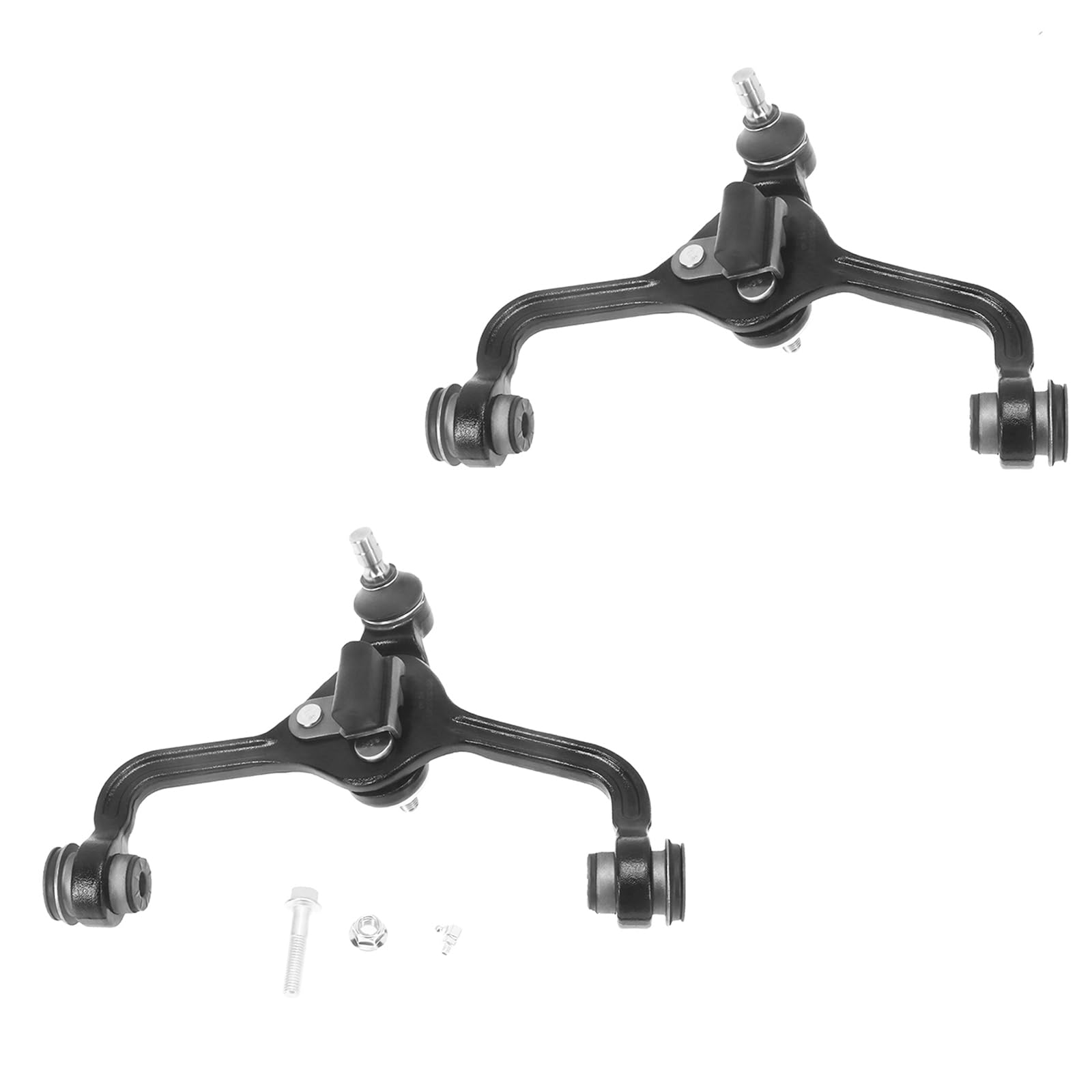 View 1 of ***STOCK PHOTO FOR REFERENCE ONLY***PM Auto Pair of 2 Front Left-Right Upper Control Arm Ball Joint Compatible With 1995-2002 Lincoln Town CAR