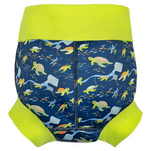 Splash About Happy Nappy, Turtle Tide, 3-6 Months - Image 2