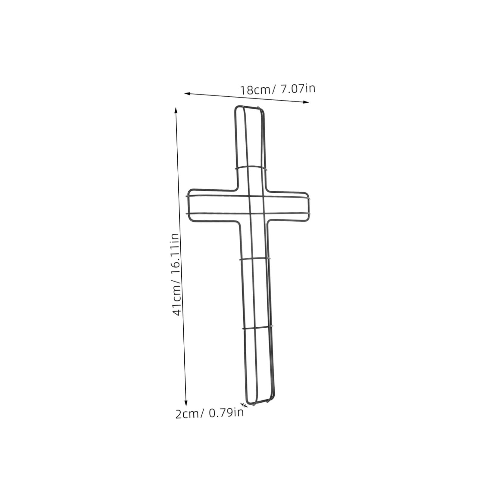 SOLUSTRE Multi-Functional Shaped Wreath Frame Decor for Wall Hangings Versatile Flower Arrangements for Home Office Holiday Decorations