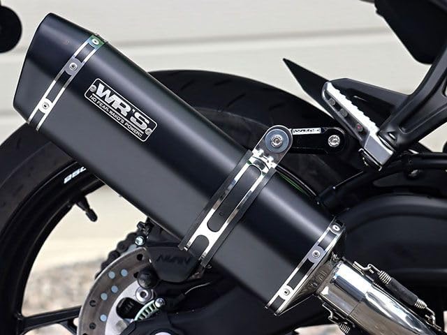 ダブルアールズ 🏓 JMCA スリップオン SS-OVAL F-BLACK チタン