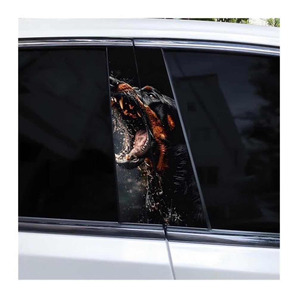 Autocollant pour chien voiture imperméable anti-rayures de pilier