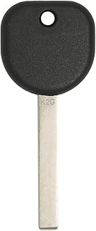 Keyless2Go Replacement for New Uncut Transponder Ignition Car Key High Security Laser Sidemill B119 HU100