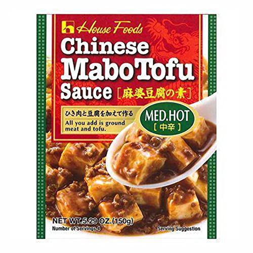 House Foods Medium Hot Chinese Mabo Tofu Sauce, 5.29 Ounce - 10 per case