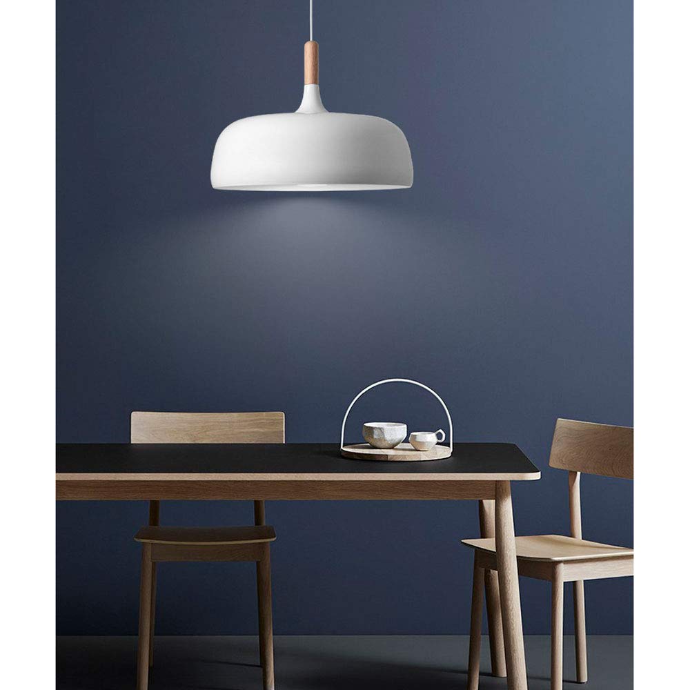 Nowoczesna Lampa Wisząca Elegance Żyrandol Metalowy Kuchnia Wyspa Jadalnia z Drewnem Dębowym Wisząca Oprawa Oświetleniowa Do Do Kuchni, Sypialni, Jadalni, Restauracji SHUANGZ