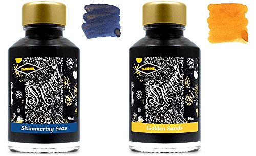 Diamine Encre Miroiter 50ml coffret de deux encres pour amateurs de stylos