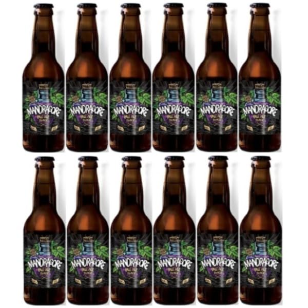 Vendée Mandragore cerveza artesanal Mélusine 4,8% - rubia Pale Ale 12 x 33cl.