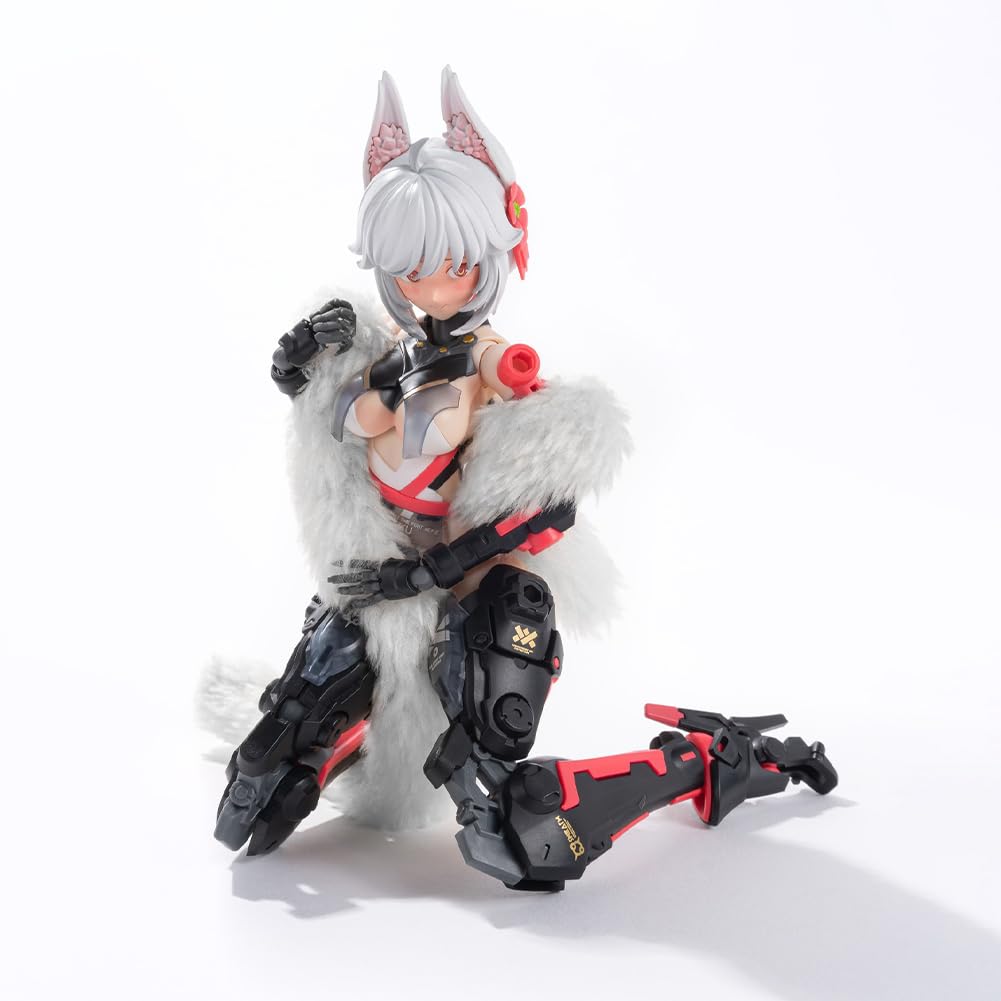 RS-01-Rasetsu·Sekiko Illustrationsfigur Anime Original Painting Figur 18 cm PVC Modell Statue beweglich und austauschbar Zubehör Desktop Dekoration Ornament