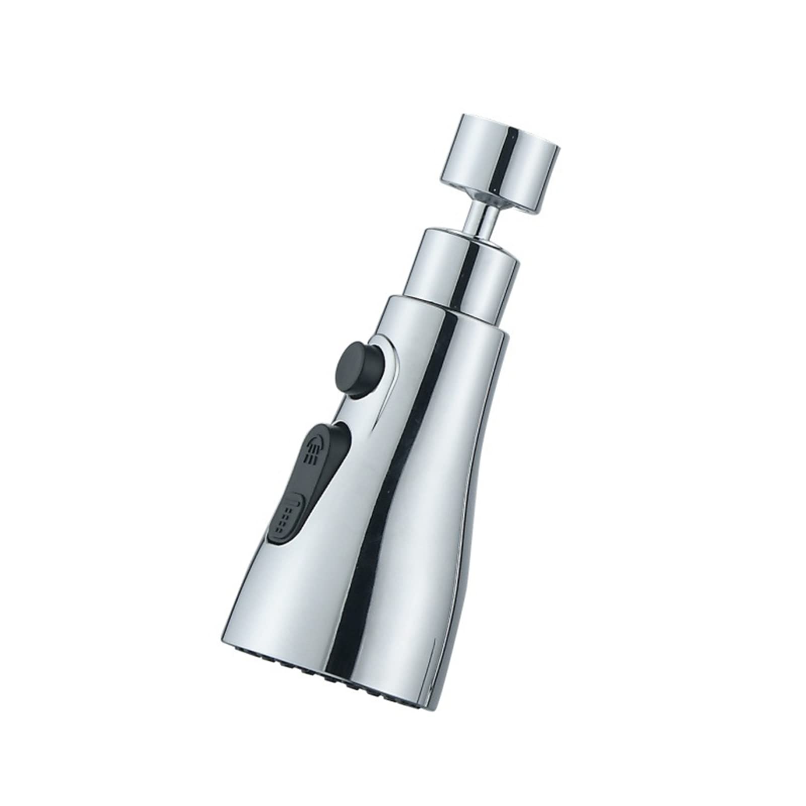 GoMDSA Kitchen Faucet Head Replacement Pull Down Faucet Spray Head 3 Function Kitchen Sink Faucet Replacement Parts Kitchen Faucet Sprayer Head Replacement Sink Spray Nozzle, Grey