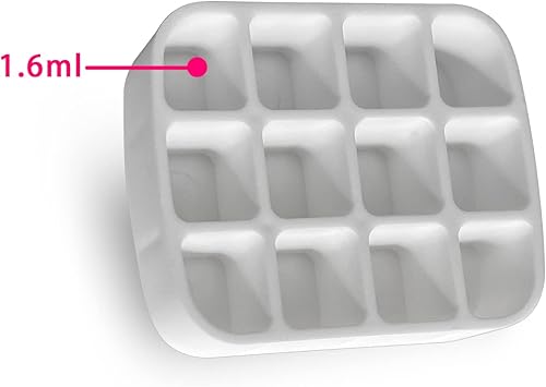 Miniatura 5 de 7 Wells - Caja de paleta de almacenamiento de pintura metálica, mini caja de paleta de pintura de viaje para pintura de acuarela, pintura acrílica y